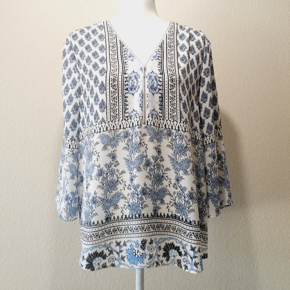 INC Pop-Over Blouse - Picture 3 of 13